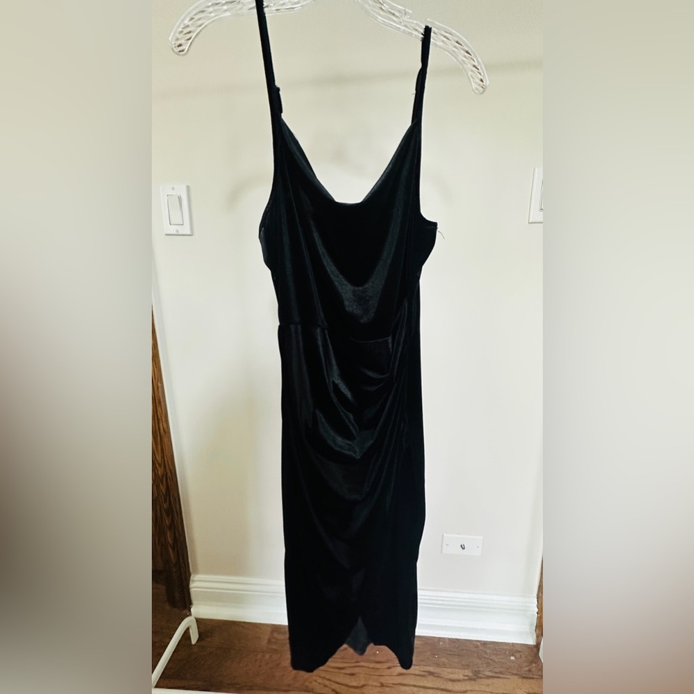 Velvet Little Black Dress
